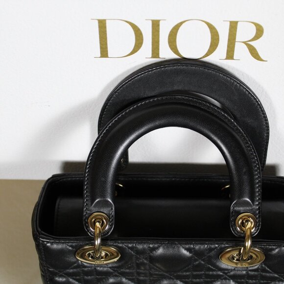 Christian Dior Lambskin Cannage Small my ABC Lady Dior - Picture 7 of 14